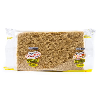 Barra de Paçoca Amendoim Viccttor Caseira 400g