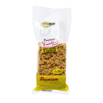 Paçocas Caseira Viccttor Amendoim 90g